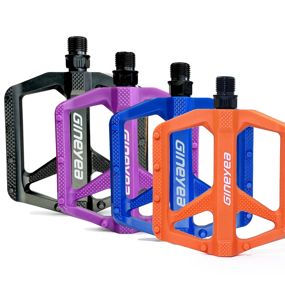 Gineyea Lightweight Anti Slip Flat Bike Pedals With Bearings