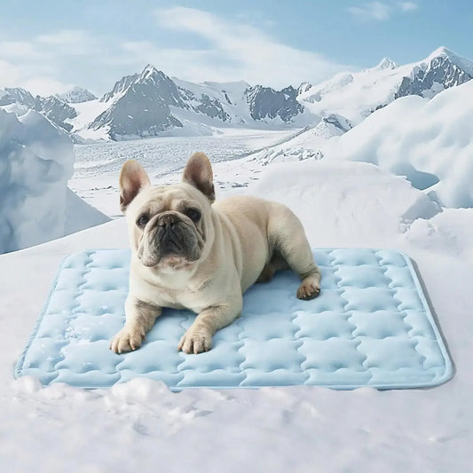 Summer Pet Cooling Mat For Dogs And Cats Self Cooling Pad Breathable Bed