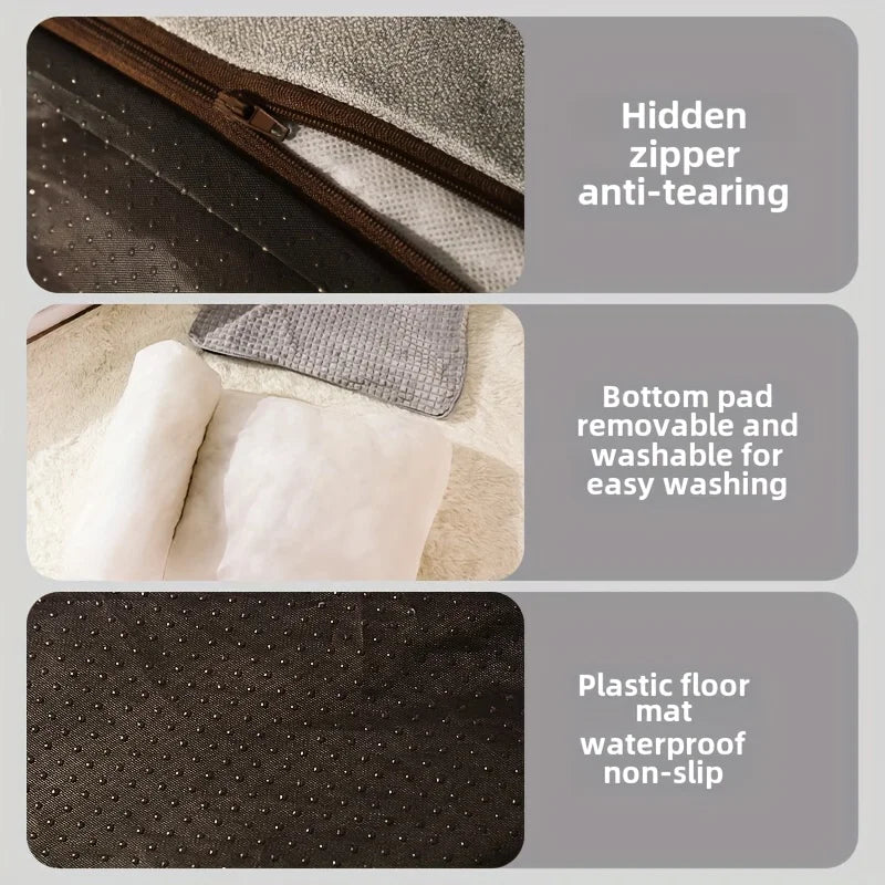 Non Slip Winterproof Warm Pet Bed For Small Dogs Cats