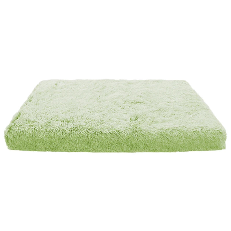 Plush Dog Bed Mat For Pets Removable Washable Cover