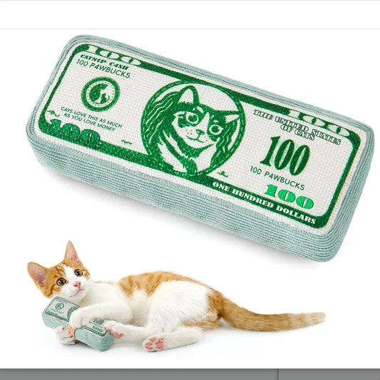 Interactive Catnip Chew Toy for Indoor Cats and Play
