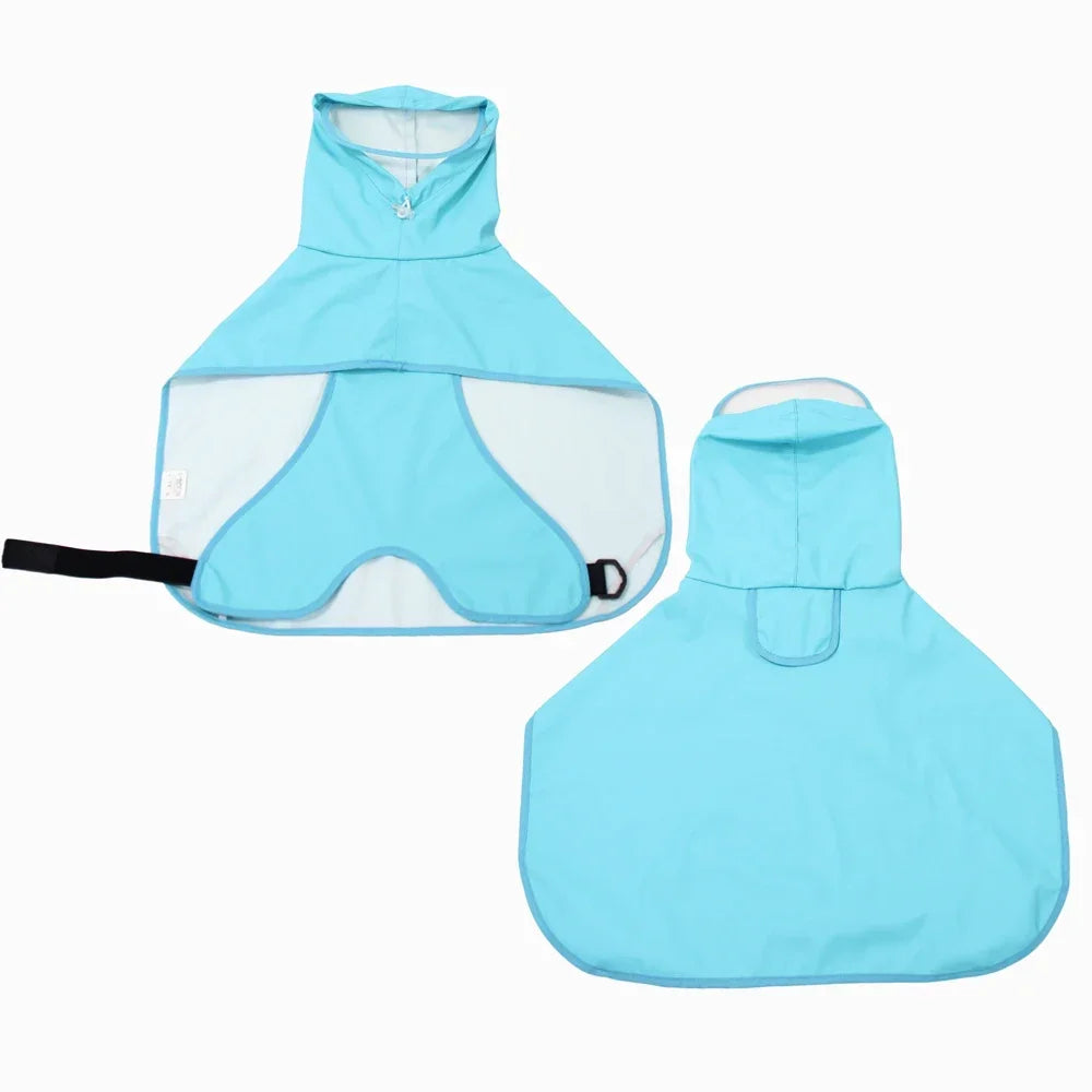NONEDropshipping Rainy Season Dog Raincoat Waterproof Puppy Coat