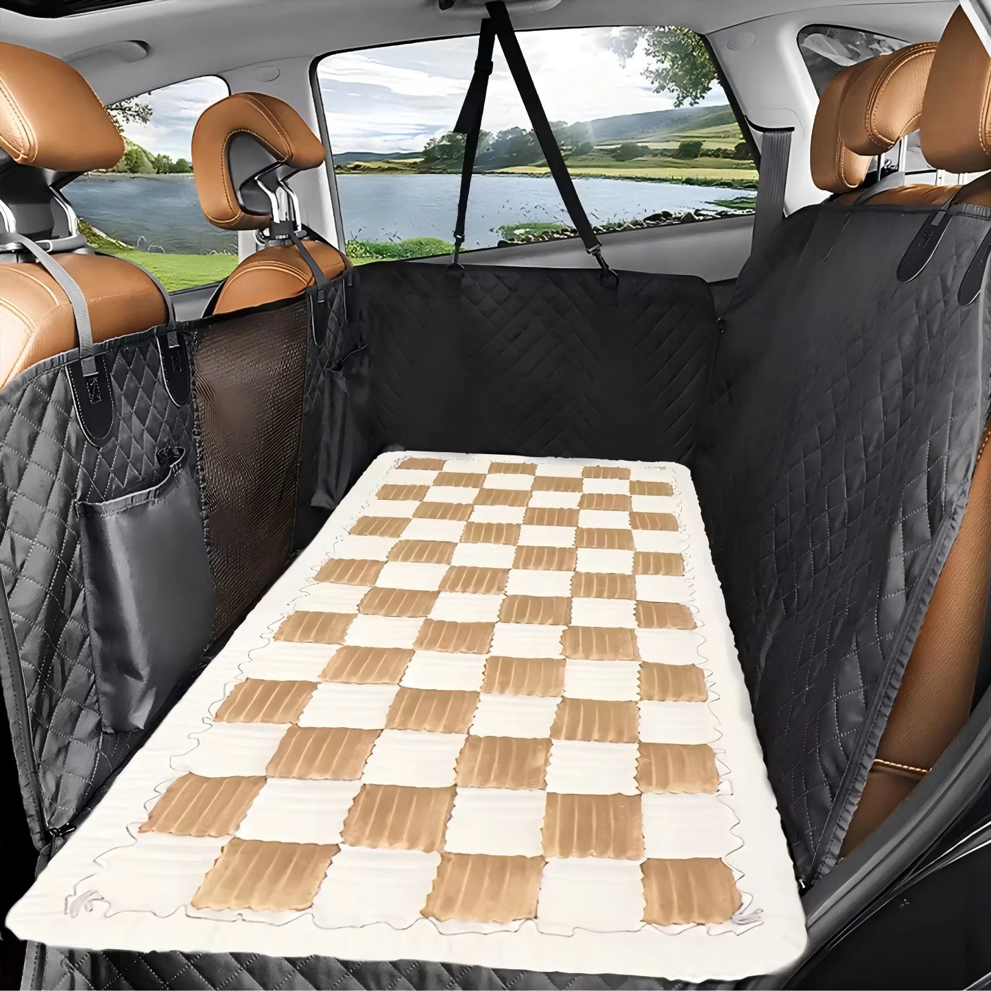 Dog Bed Warm Mat Washable Anti Slip Car Seat Cover
