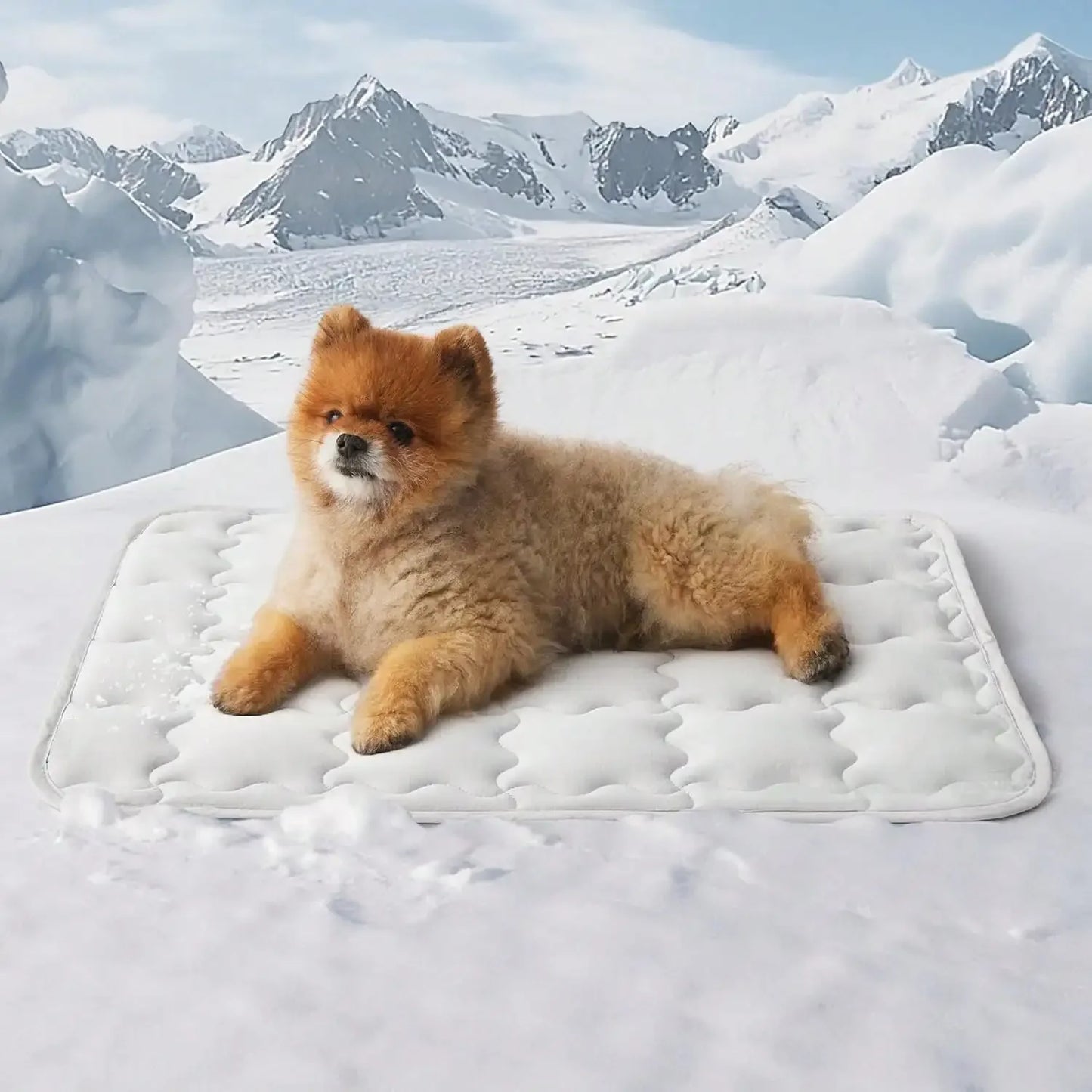 Summer Pet Cooling Mat For Dogs And Cats Self Cooling Pad Breathable Bed