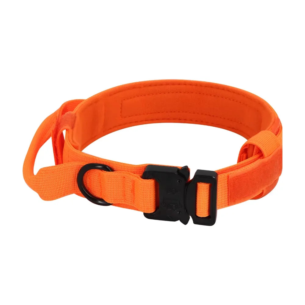 PETRAVEL Tactical Dog Training Collar Leash Set With Control Handle