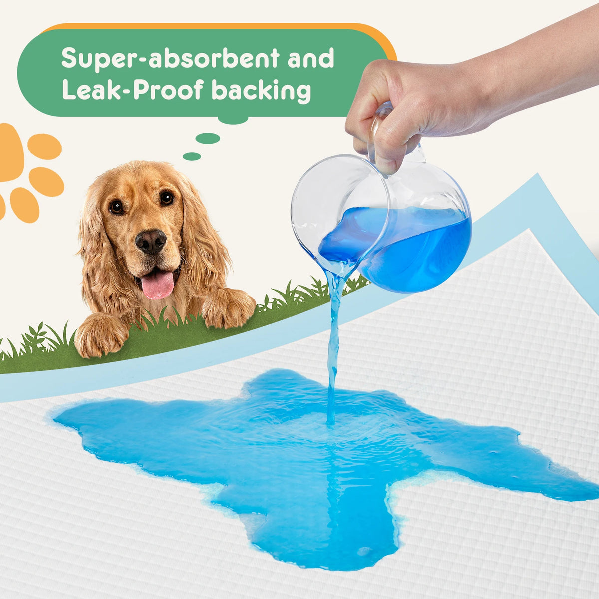 JHK Disposable Puppy Training Pads Leakproof Quick Dry Pet Underpads