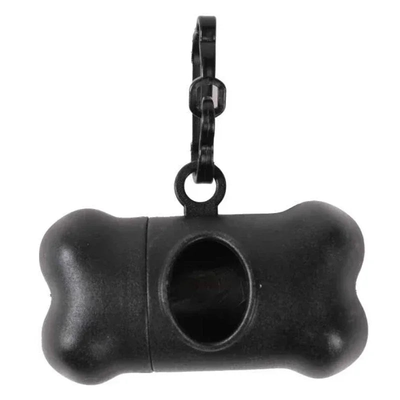 Bone Shaped Dog Waste Bag Dispenser With Sling Strap