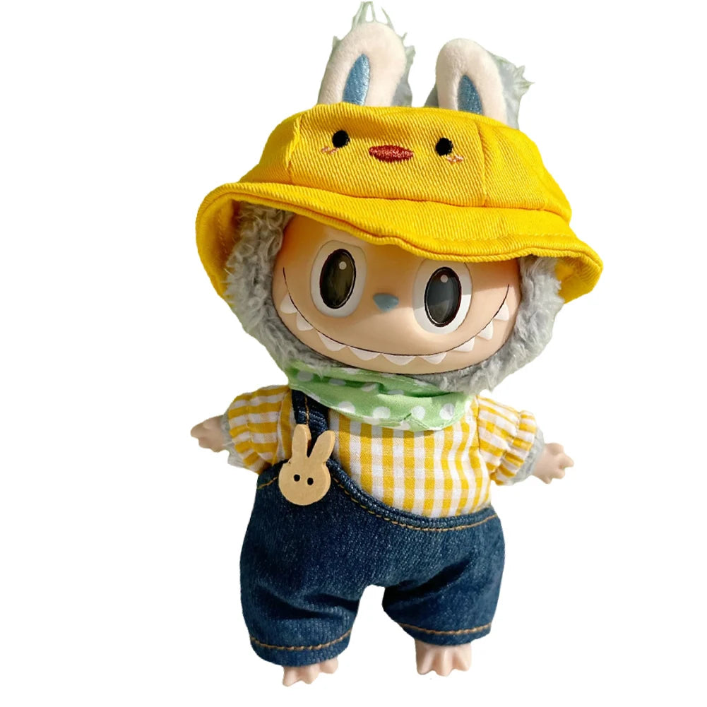 Unisex Plush Doll Clothes Outfit Set Accessory For Collectible Dolls