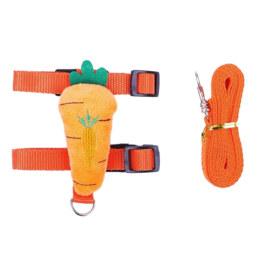 Findixpet Rabbit Cat Harness And Leash Set For Small Pets