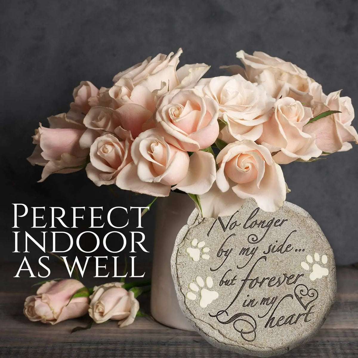 Pet Memorial Stone For Cats And Dogs Weatherproof Keepsake