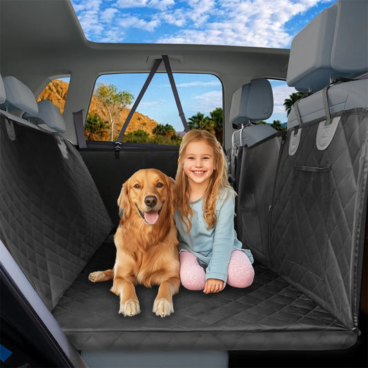 BINGOPAW Waterproof Dog Car Seat Cover and Travel Hammock Extender