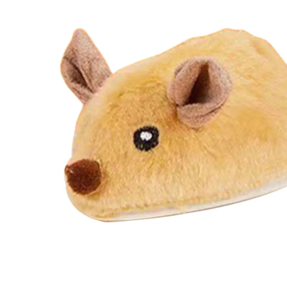 Shunmaii Interactive Electronic Mouse Cat Toy For Self Play Exercise