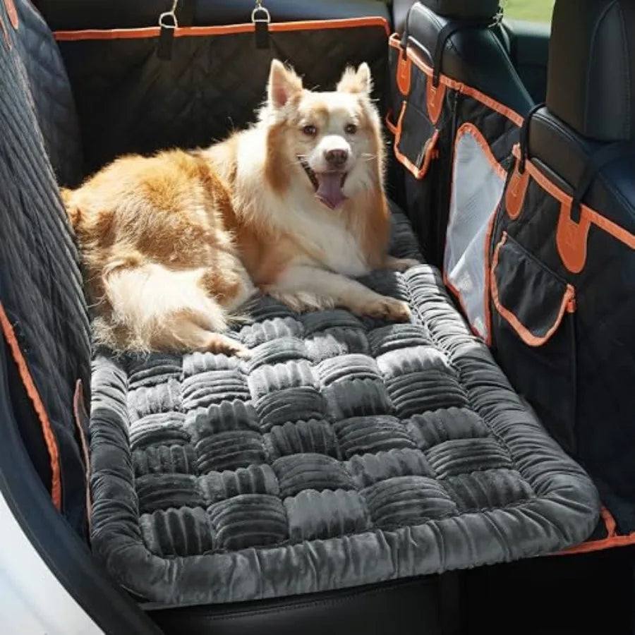Backseat Pet Bed Mat For Car Non Slip Seat Cover