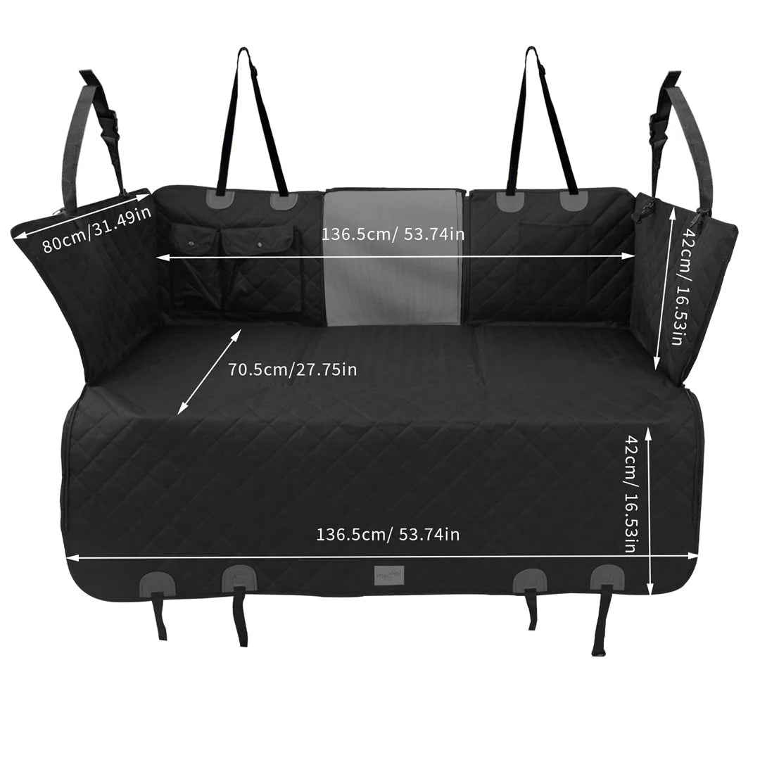 BINGOPAW Waterproof Dog Car Seat Cover and Travel Hammock Extender