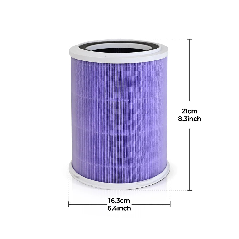 Rouny Air Purifier Humidifier Combo With True HEPA Filtration