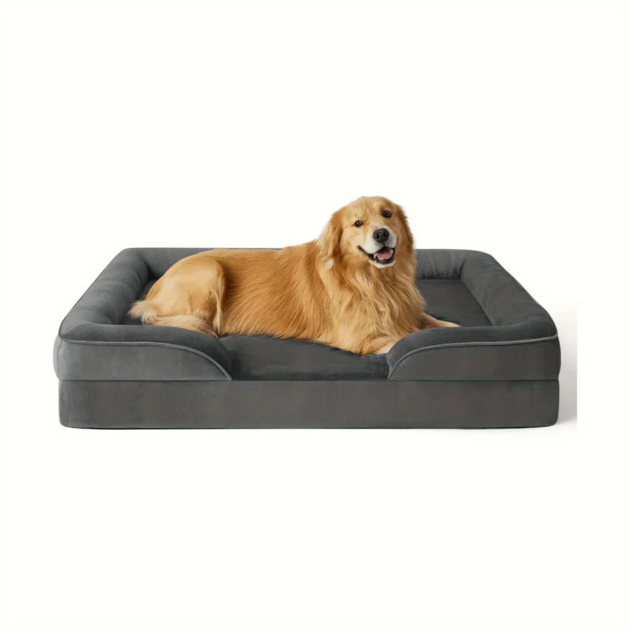 Orthopedic Pet Sofa Bed With Removable Washable Cover