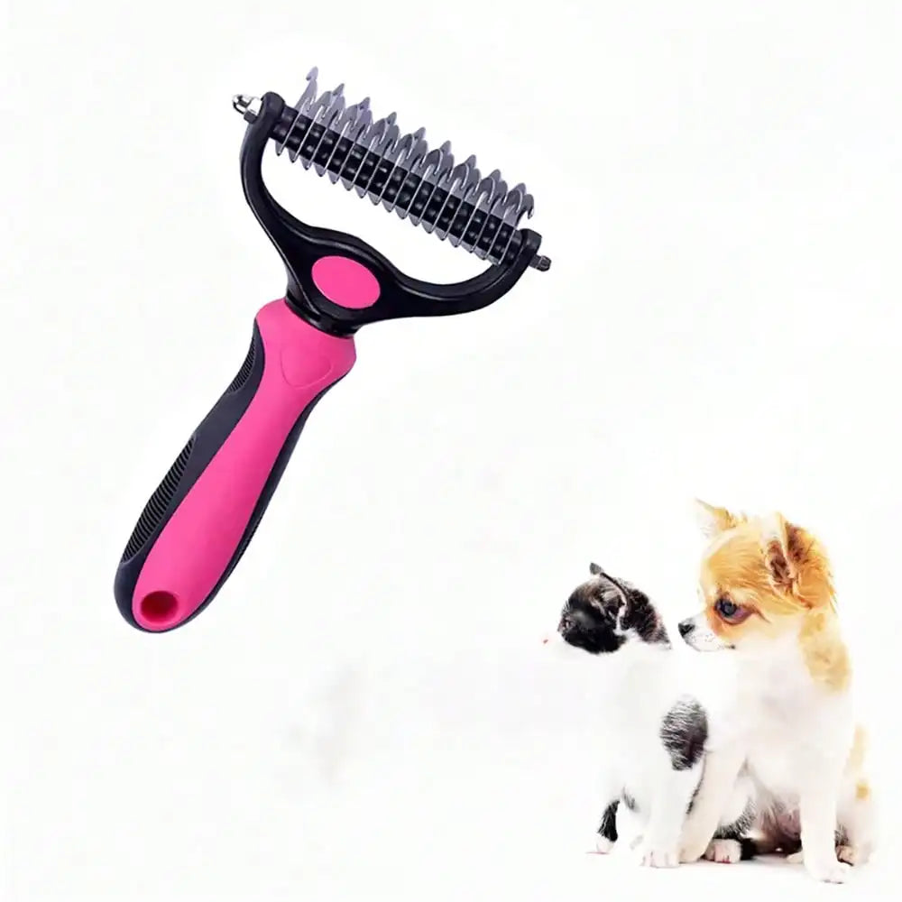 Pet Detangling Comb Double Sided Grooming Tool For Cats Dogs