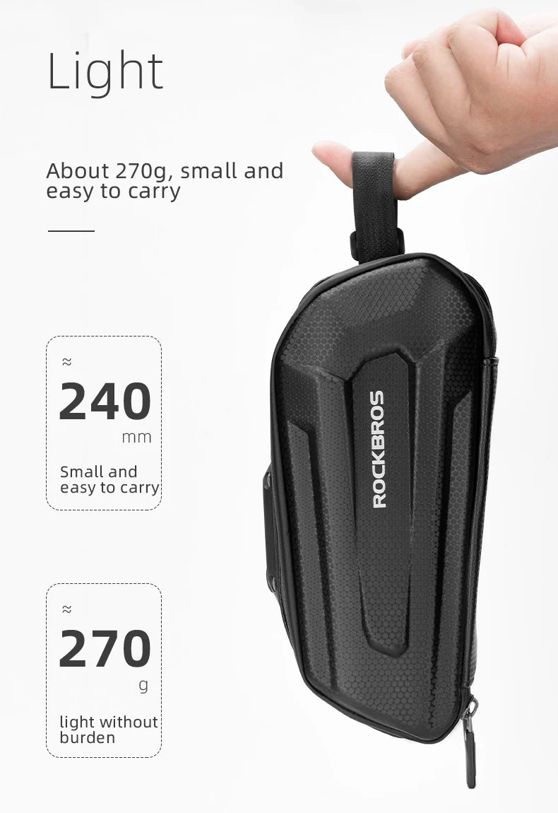 ROCKBROS Waterproof Shockproof Bicycle Rear Seatpost Bag With Quick Release