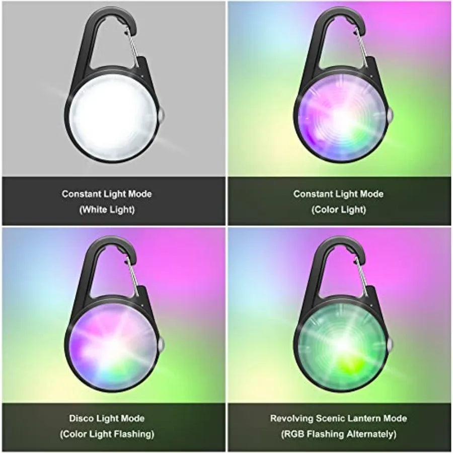 Dog Collar Light With 4 Modes Rechargeable LED Clip On