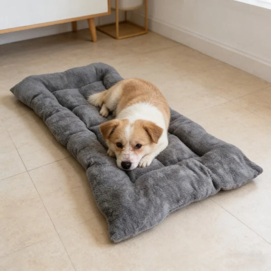 Booteely Plush Dog Bed Sofa Mat For Pets Ultra Soft Fleece