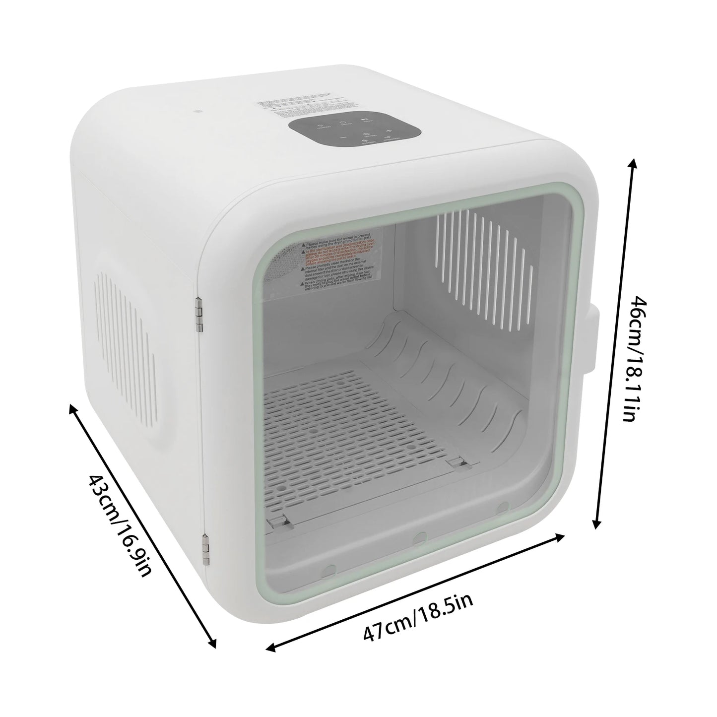 Automatic Pet Dryer With Smart Temperature Control For Dogs