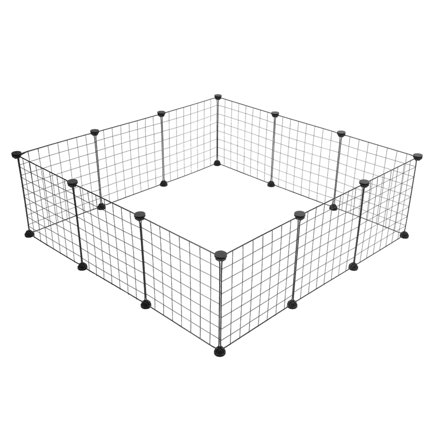 Portable Metal Wire Pet Playpen For Small Animals Guinea Pigs Rabbits
