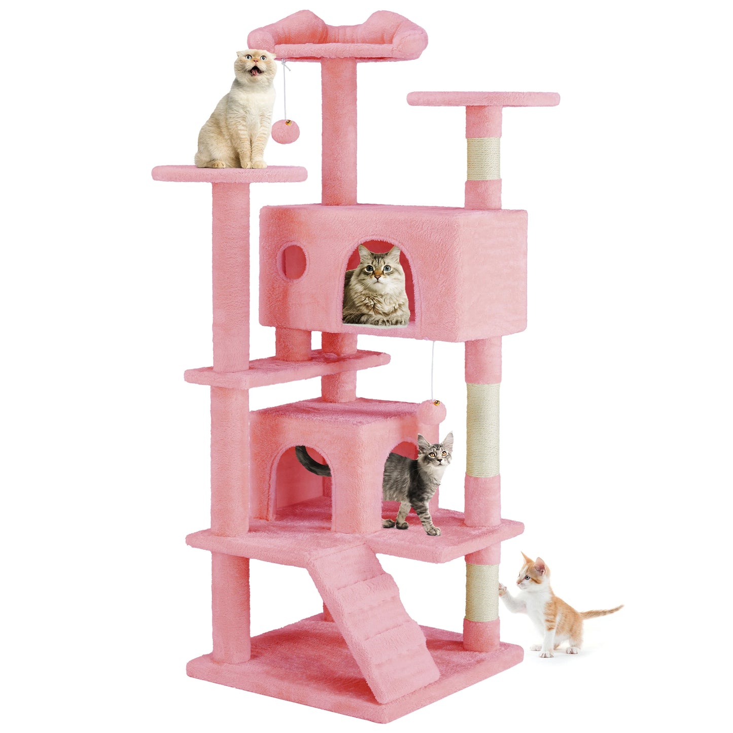 MCQ Indoor Cat Tree Tower Multi Level With Sisal Scratching Post