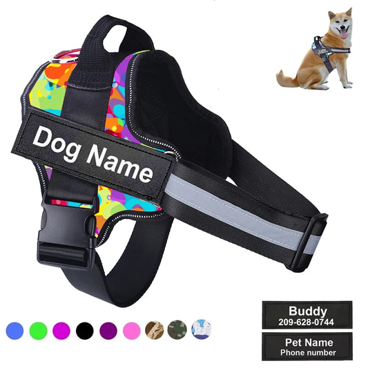 Bolux Reflective Adjustable Breathable Dog Harness