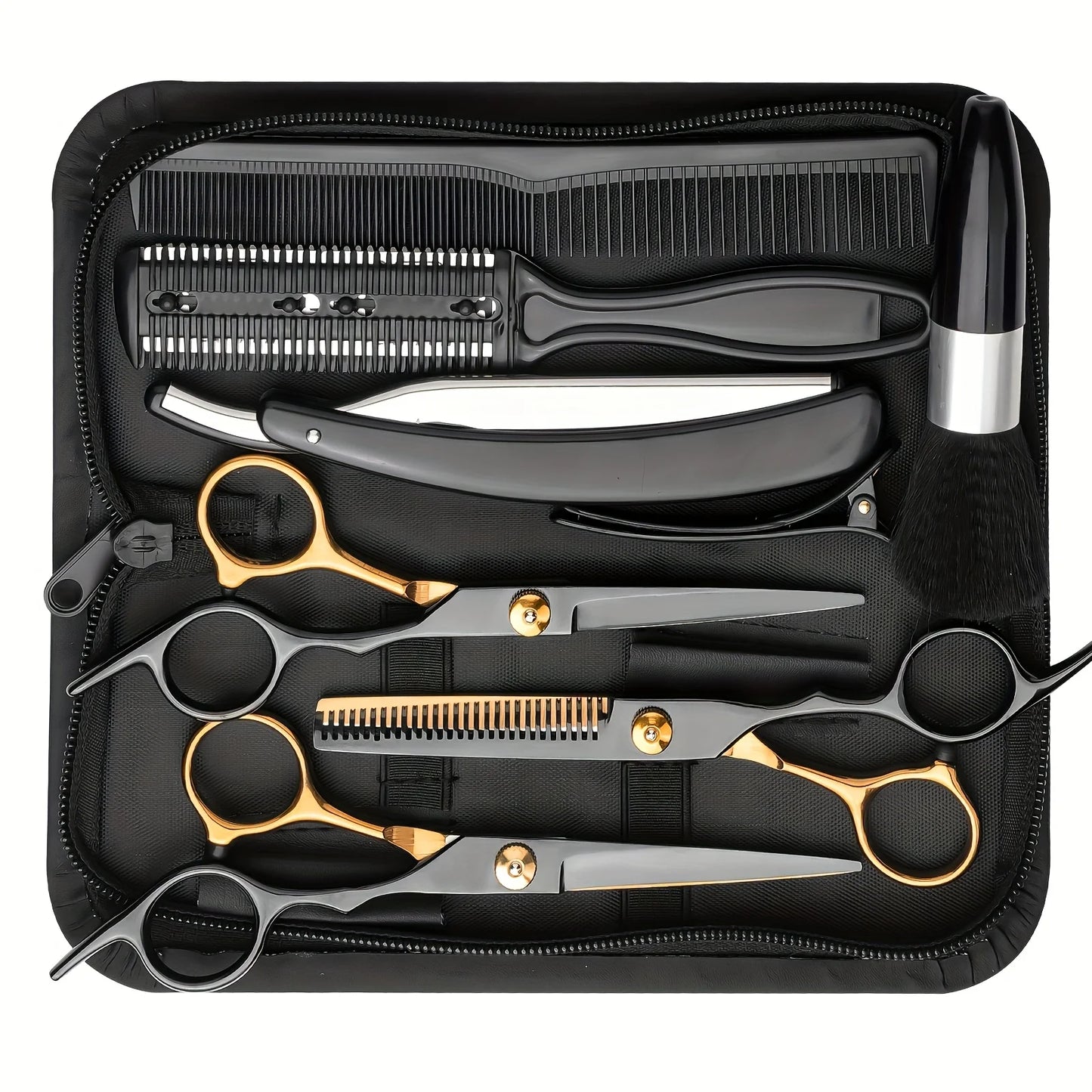 Stainless Steel Hair Cutting Scissors Set For Barbershop DIY