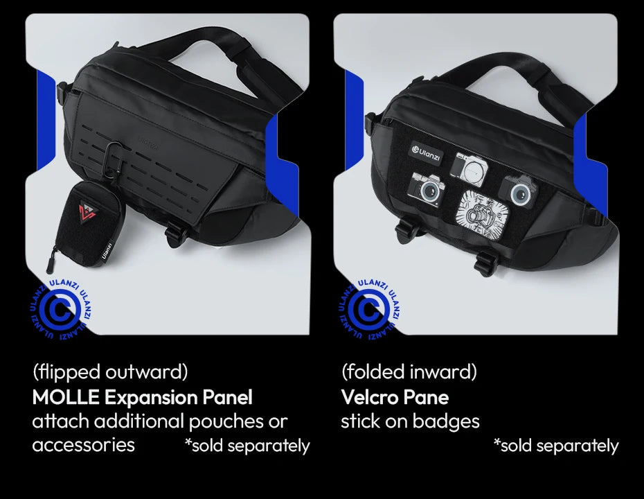 Ulanzi TAI Outdoor Camera Sling Bag for Photography Accessories