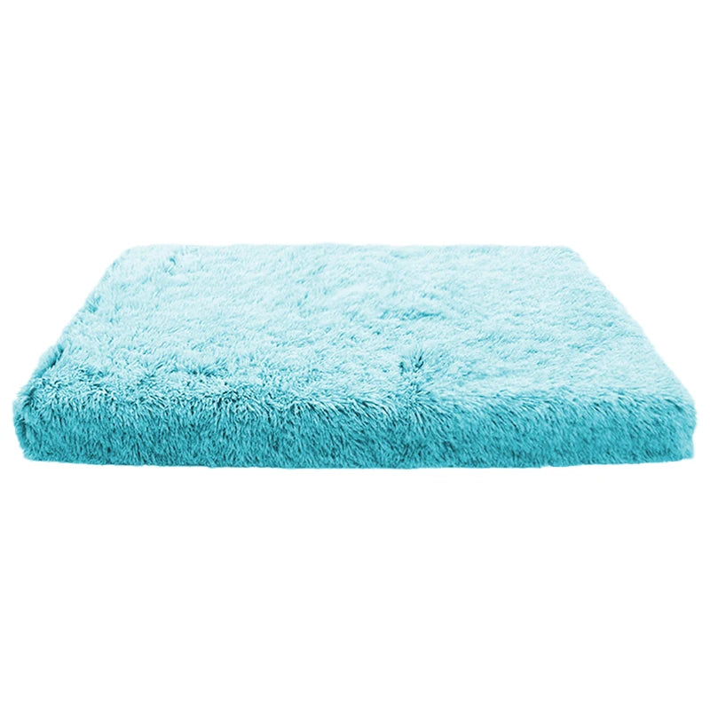Plush Dog Bed Mat For Pets Removable Washable Cover