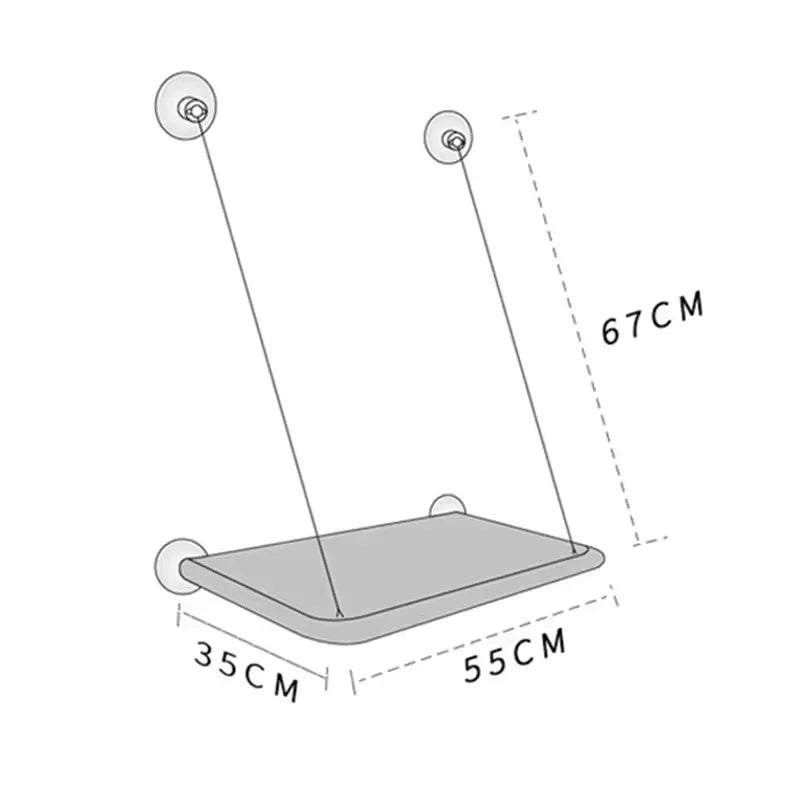 Cat Window Hanging Hammock Bed With Suction Cup All Seasons