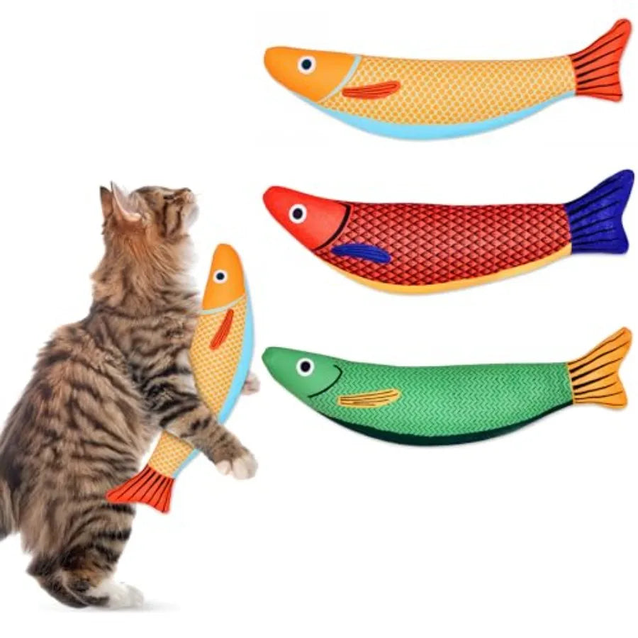Interactive Catnip Cat Toys With Rattle Sound For Indoor Cats