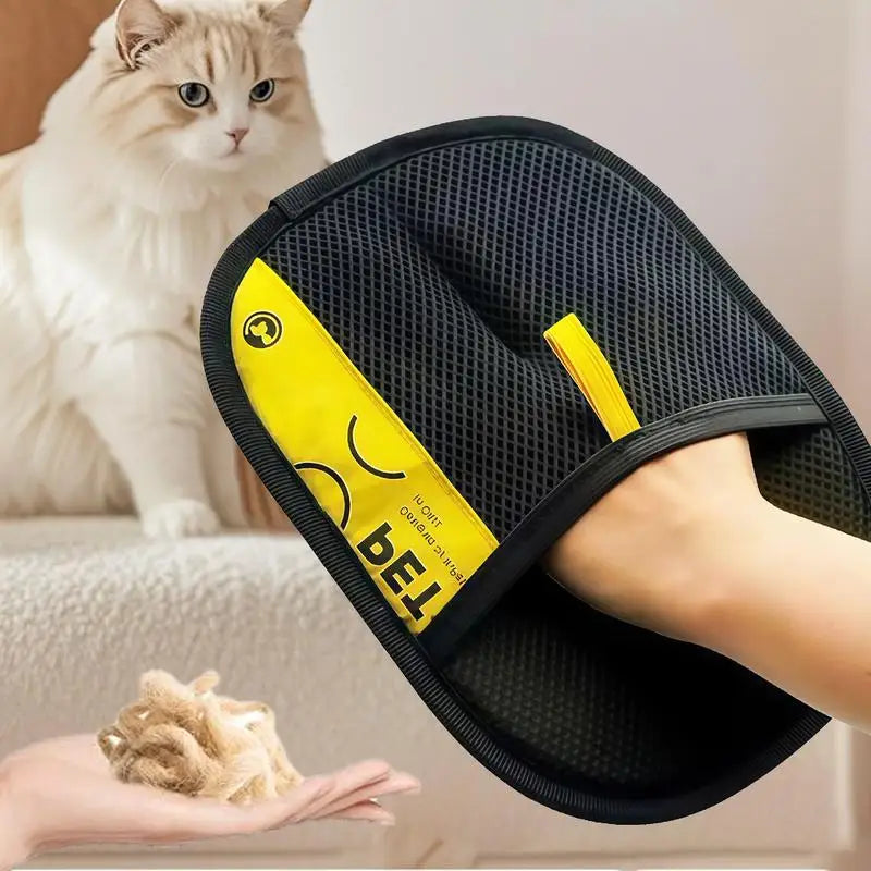 Pet Hair Remover Gloves Electrostatic For Cats And Dogs Reusable