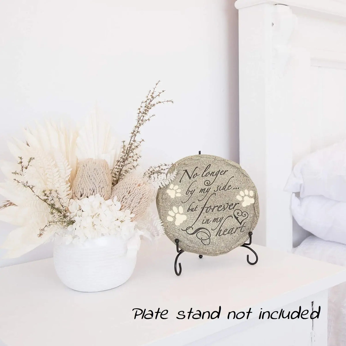 Pet Memorial Stone For Cats And Dogs Weatherproof Keepsake