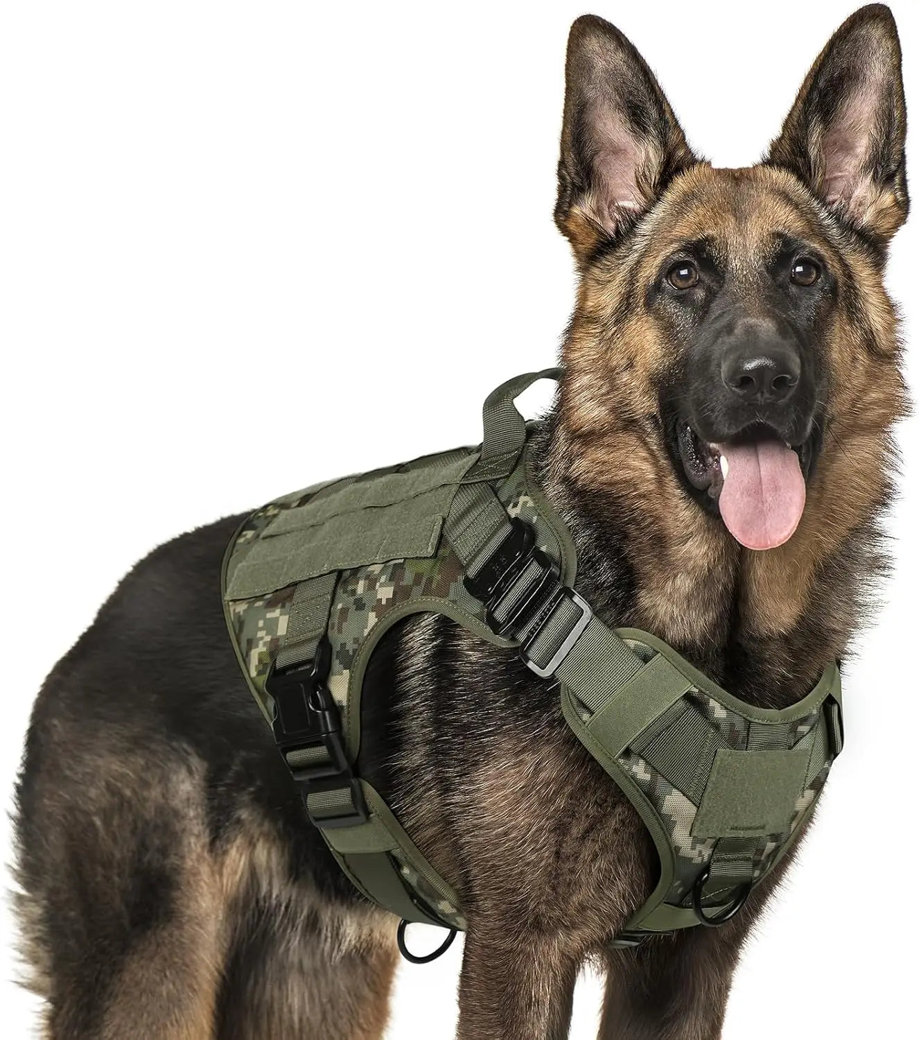 Tactical Dog Harness No Pull Vest For Training And Walking With Handle