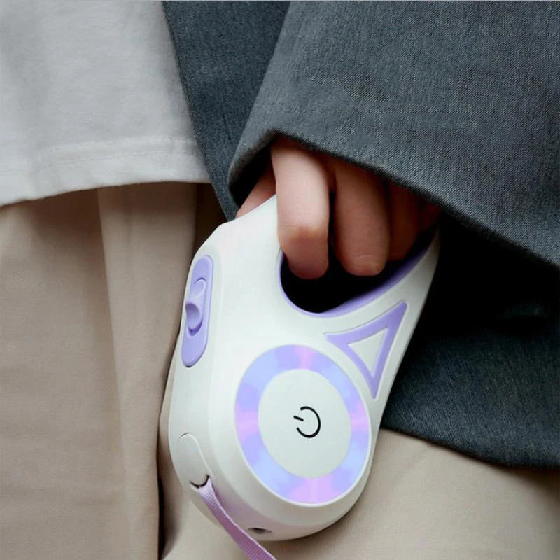 LED Luminous Automatic Retractable Dog Leash For Medium Dogs With Light