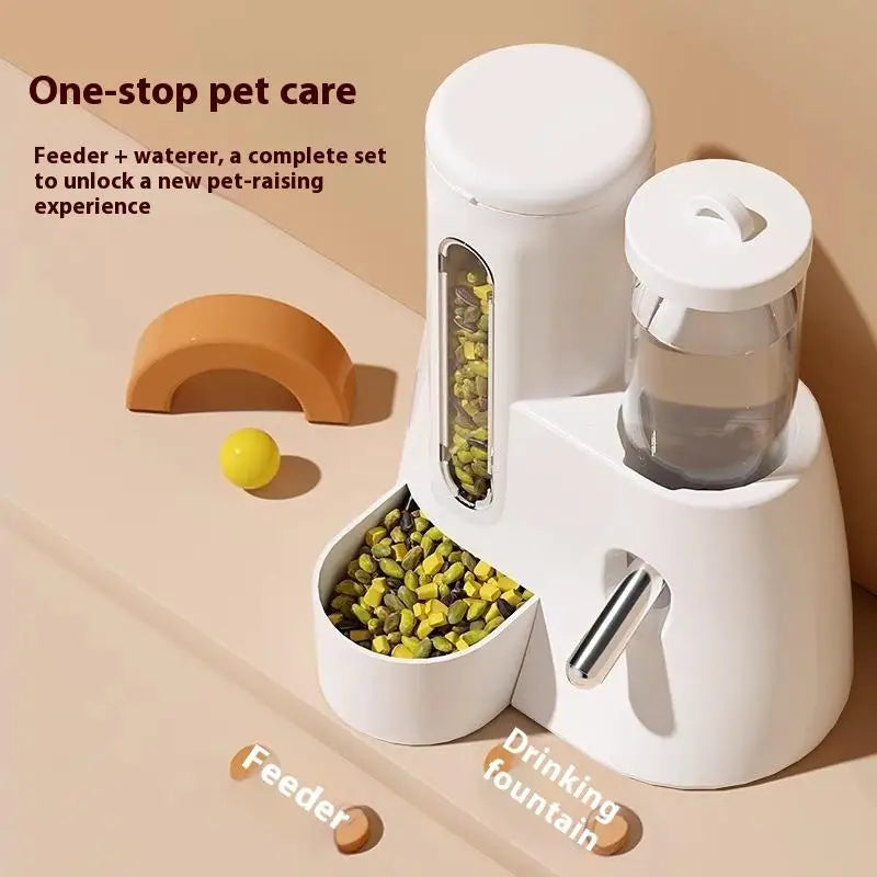 2 In 1 Hamster Feeder And Waterer Automatic Dispenser