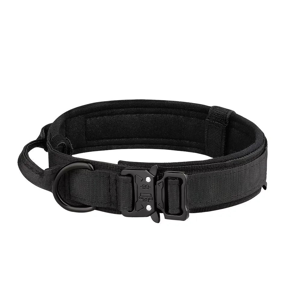 PETRAVEL Tactical Dog Training Collar Leash Set With Control Handle