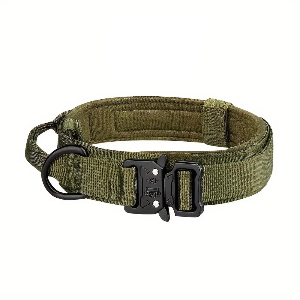 PETRAVEL Tactical Dog Training Collar Leash Set With Control Handle
