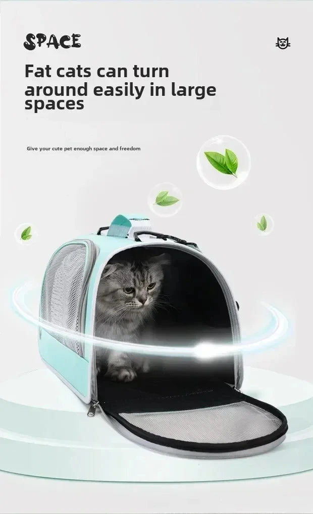 Portable Pet Carrier Handbag for Cats and Dogs Shoulder Bag