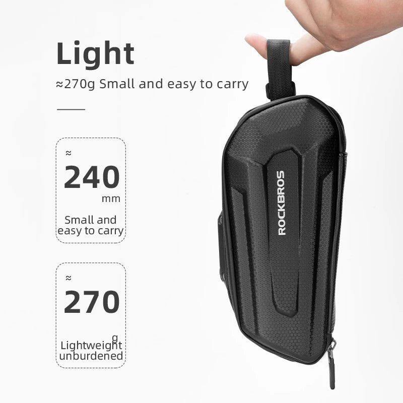 ROCKBROS Waterproof Shockproof Bicycle Rear Seatpost Bag With Quick Release