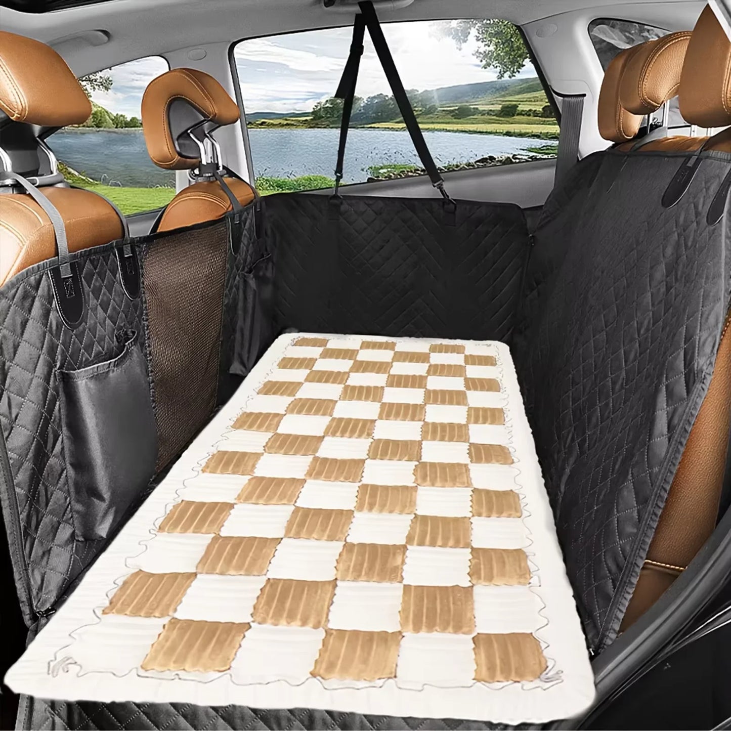 Dog Bed Warm Mat Washable Anti Slip Car Seat Cover