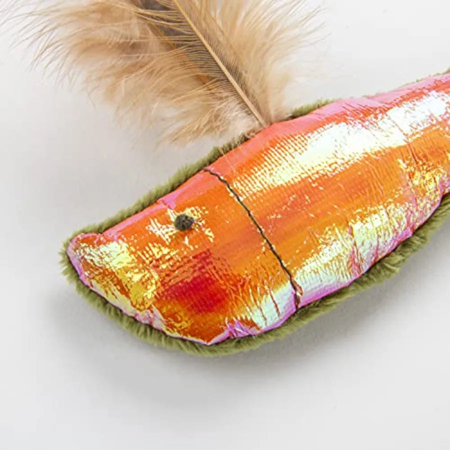 Fish Friends Crinkle Catnip Cat Toys for Playful Cats
