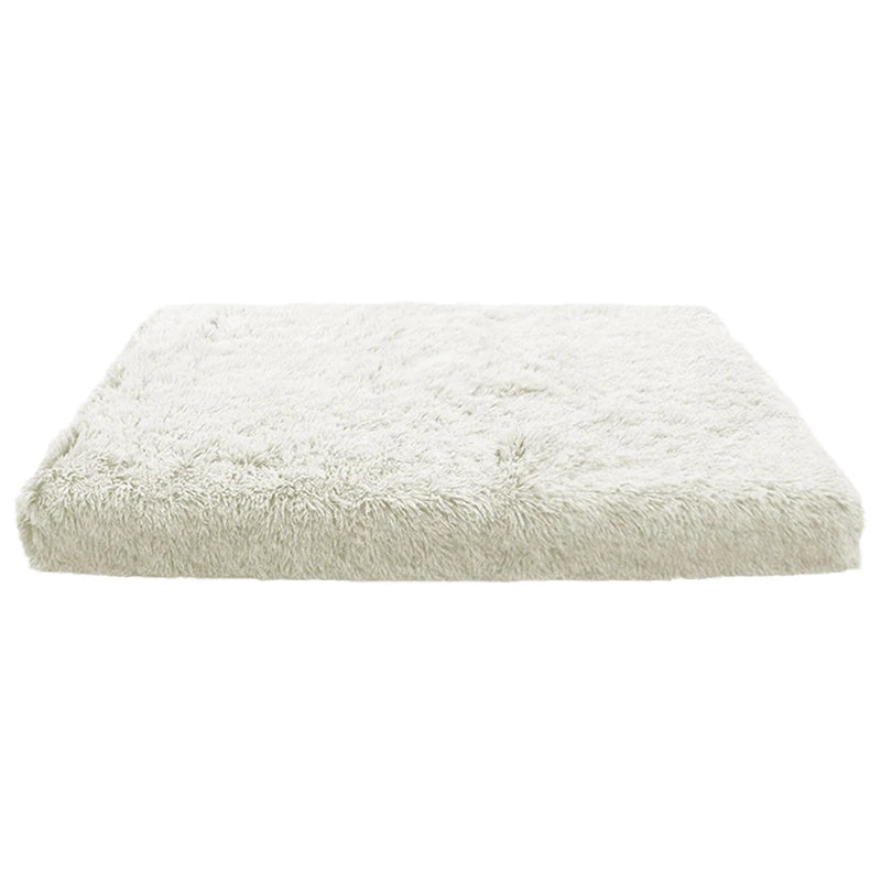 Plush Dog Bed Mat For Pets Removable Washable Cover