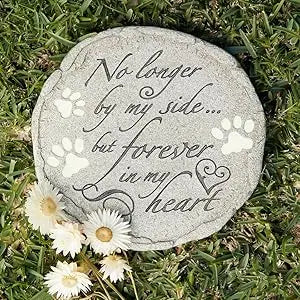 Pet Memorial Stone For Cats And Dogs Weatherproof Keepsake