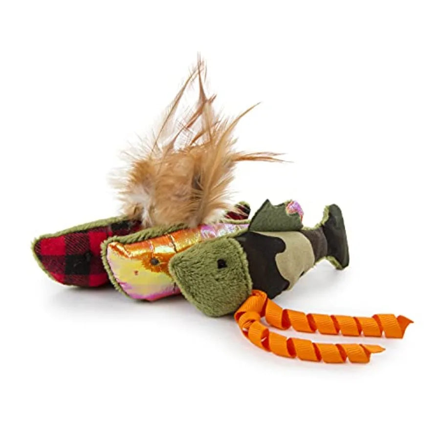 Fish Friends Crinkle Catnip Cat Toys for Playful Cats