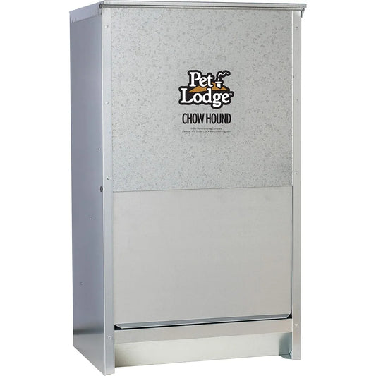 XMSJ Pet Lodge Automatic Dog Feeder For Large Dogs Outdoor