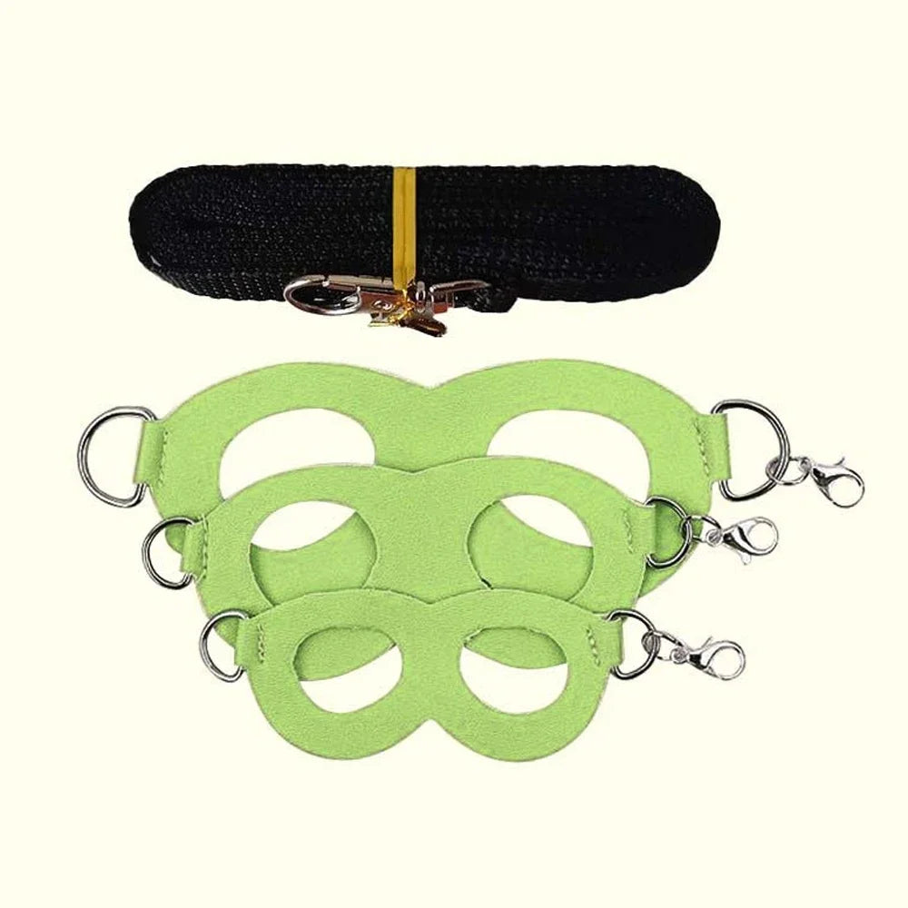 Small Animal Harness Leash Set Escapeproof Adjustable Collar
