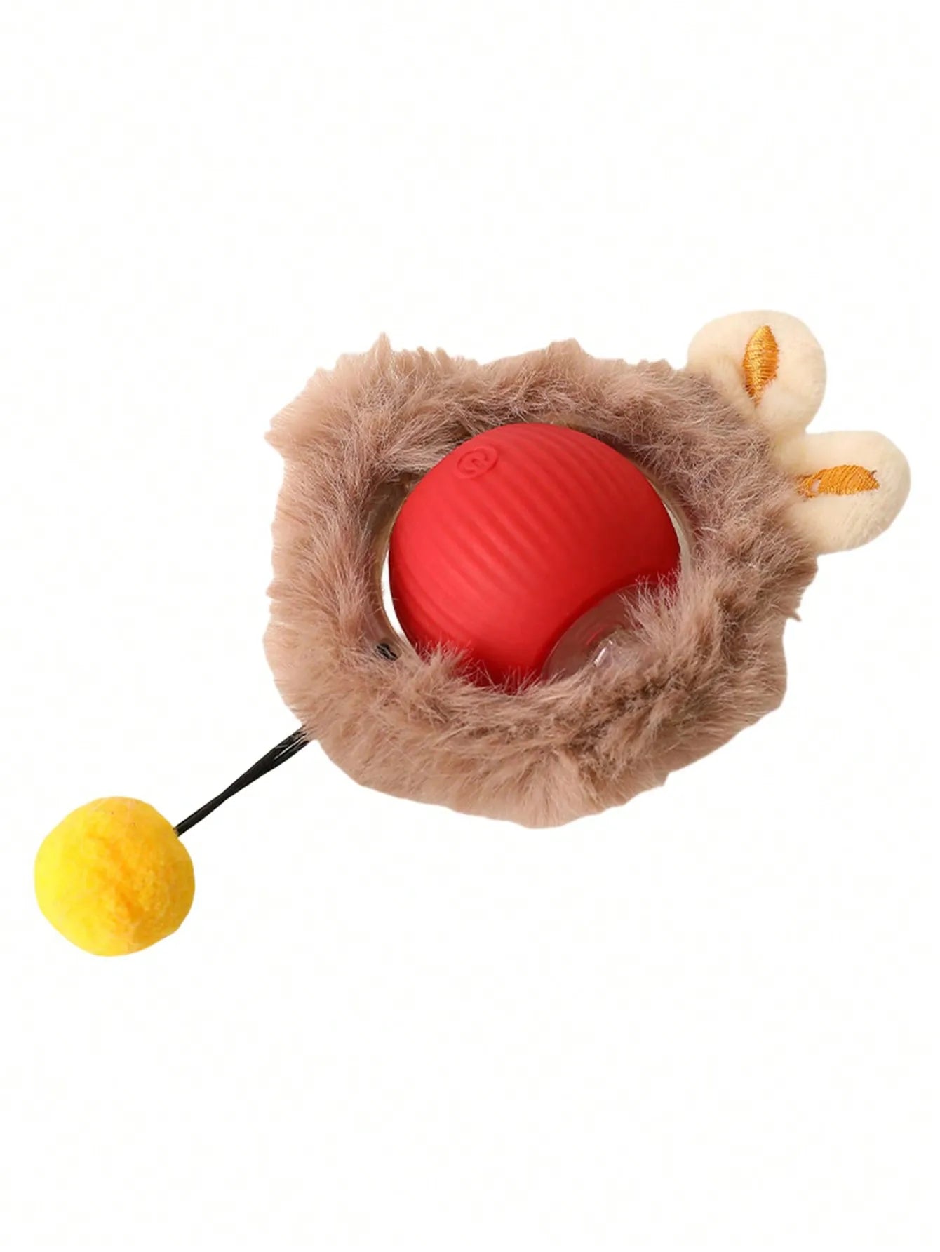 Electric Cat Chasing and Hunting Toy Set with Lighting USB Rechargeable